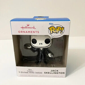 Nightmare Before Christmas Jack Skellington Ornament Hallmark Funko Disney